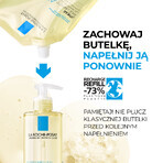 La Roche-Posay Lipikar AP+, huile nettoyante relipidante contre les irritations cutanées, réserve, 400 ml