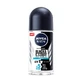 Desodorante Roll-On Invisible Fresh Blanco y Negro para Hombre, 50 ml, Nivea