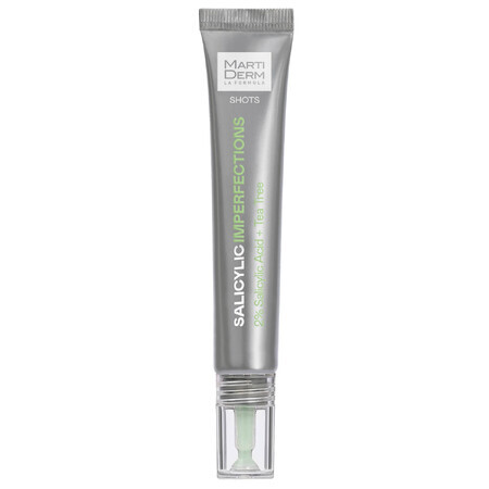 MartiDerm Shots Salicylic Imperfections, ser concentrat pentru curățarea feței, 20 ml