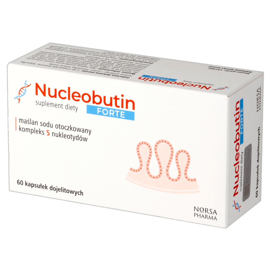 Nucleobutine Forte, 60 enterale capsules