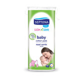 Septona Baby Calm n Care, Kosmetikpads für Babies, 100% Baumwolle, 90 Stück