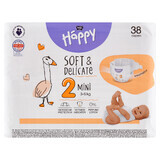 Bella Baby Happy, Windeln, Größe 2 Mini, 3-6 kg, 38 Stück