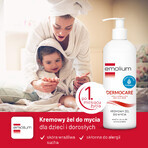 Emolium Dermocare Set, Körperemulsion, 400 ml + cremiges Waschgel, 400 ml + Badeemulsion, 50 ml gratis