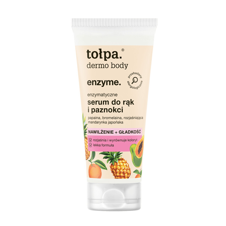 Tolpa dermo body enzyme, enzymatisches Serum für Hände und Nägel, 60 ml