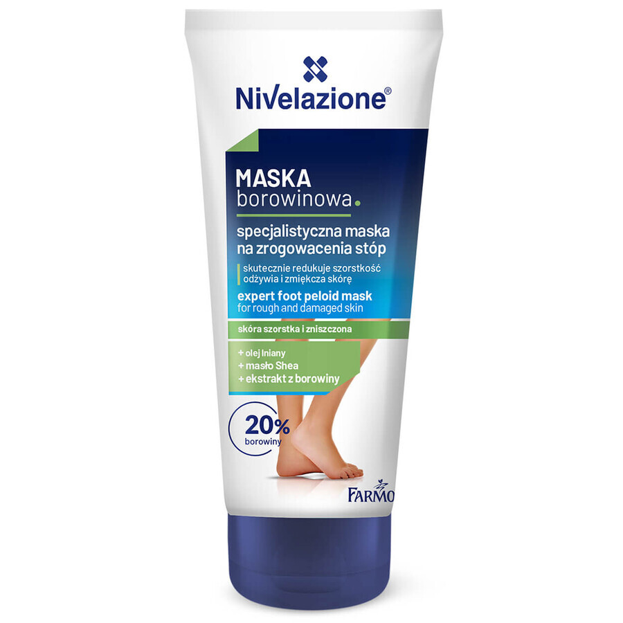 Nivelazione, Spezialmaske für Keratosen an den Füßen, 75 ml