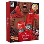 Old Spice Gamer Set, Deostick, Wolfsdorn, 50 ml + 3-in-1 Duschgel, Wolfsdorn, 250 ml + Spielkarten