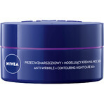 Nivea, crema modellante antirughe 65+, crema notte, 50 ml