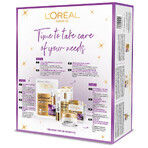 L'Oreal kit Age Expert 55+, crème visage, 50 ml + masque en feuille, 30 g + crème pour les yeux, 15 ml