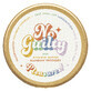 Ministry of Good Soap Facegroovin&#39; Eco Glitter, Bio-Glitter f&#252;r K&#246;rper- und Gesichtsdekoration, Rainbow Freckles, 10 g