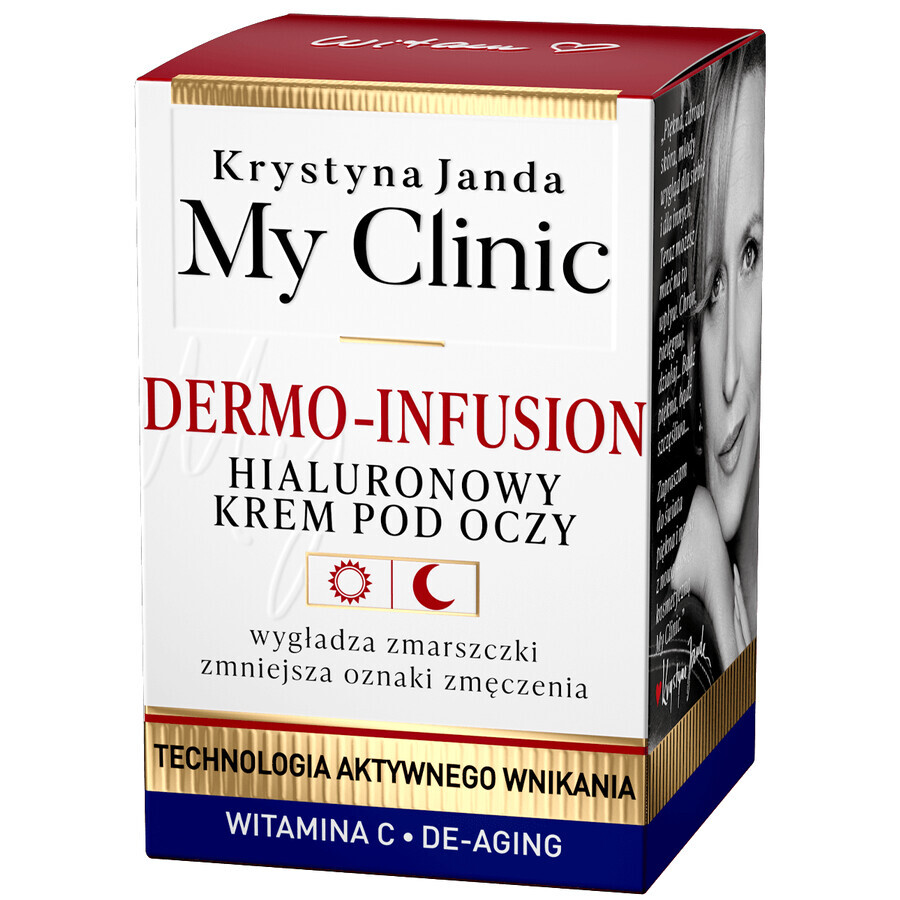 Janda My Clinic Dermo-Infusion, Hyaluronsäure-Augencreme, 15 ml