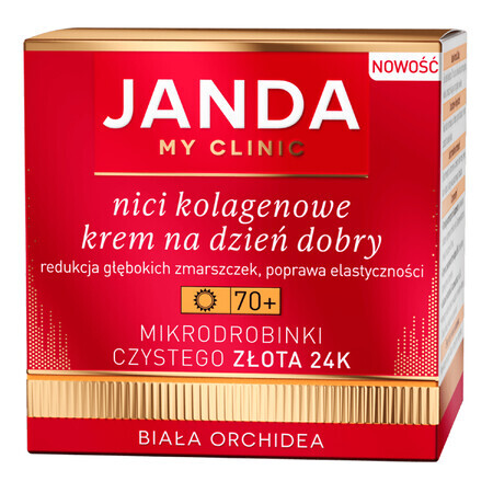 Janda My Clinic Collagen Threads 70+, day cream, 50 ml