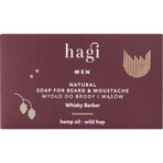 Hagi Whisky Barber, Bart- und Schnurrbartseife, 100 g