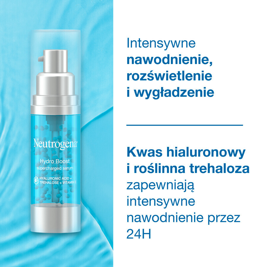 Neutrogena Hydro Boost, booster idratante per il viso, 30 ml