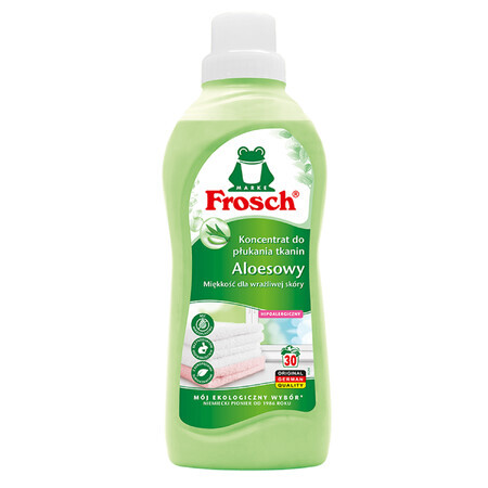 Frosch, ammorbidente concentrato, aloe vera, 750 ml