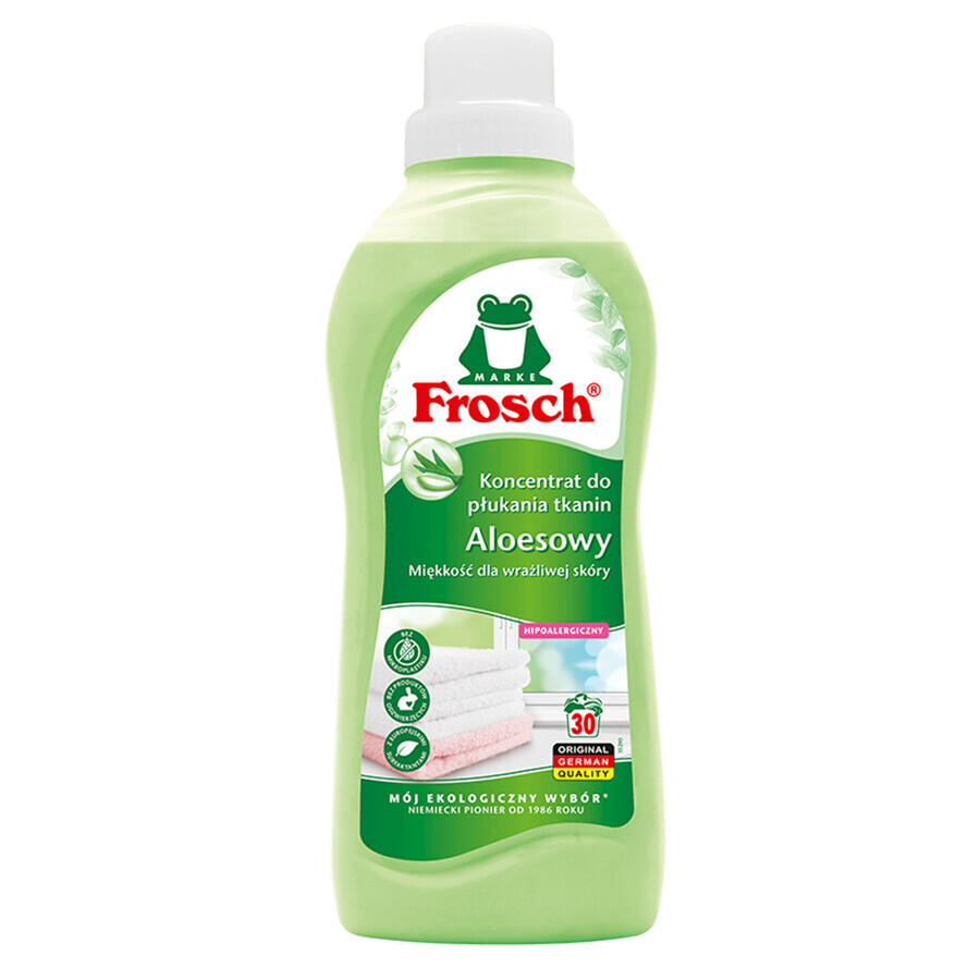 Frosch, ammorbidente concentrato, aloe vera, 750 ml