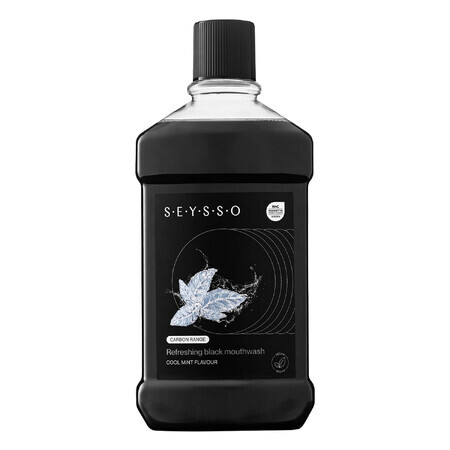 Seysso Carbon, erfrischende Mundspülung, Refreshing Black, 500 ml