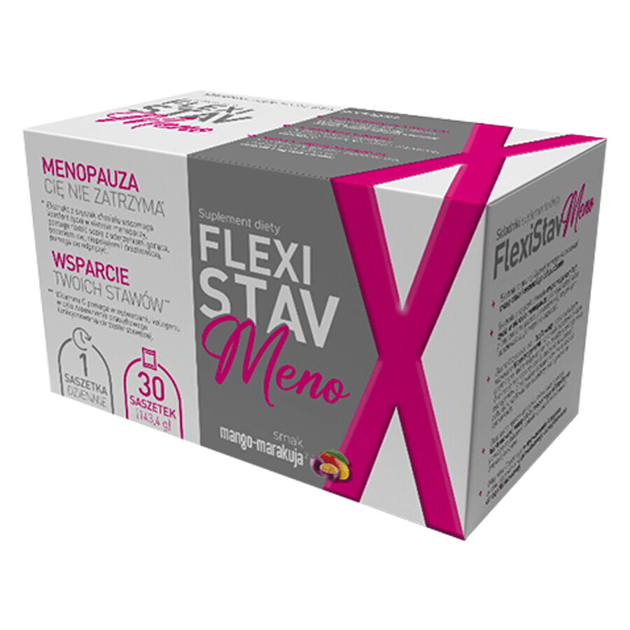 FlexiStav Meno-Packung, Mango-Maracuja-Geschmack, 2 x 30 Beutel