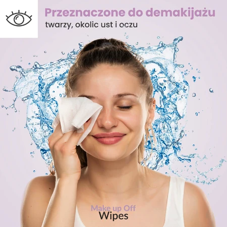 Opharm Make Up Off Wipes, Make-up-Entfernungstücher, 32 Stück