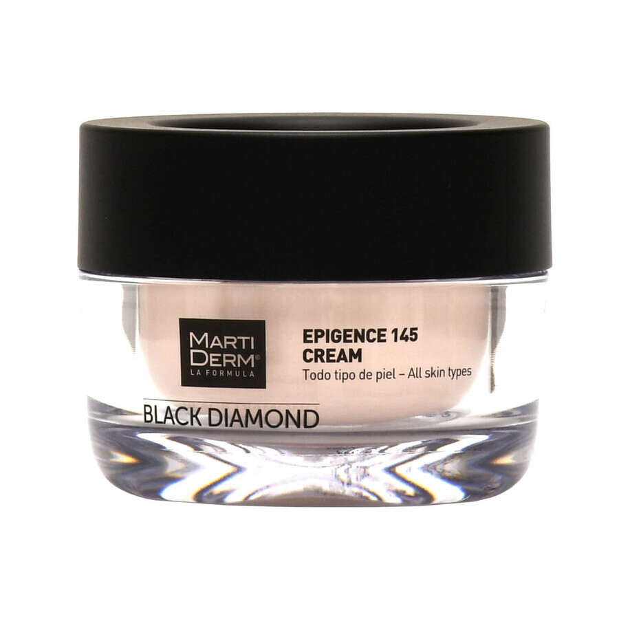 Free set with MartiDerm Black Diamond Epigence 145 Cream, day cream, 50 ml + Platinum Night Renew, night booster, 2 ml x 5 ampoules