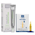 Free set of MartiDerm Shots Salicylic Imperfections, facial serum, 20 ml + Platinum Night Renew, night booster, 2 ml x 5 ampoules