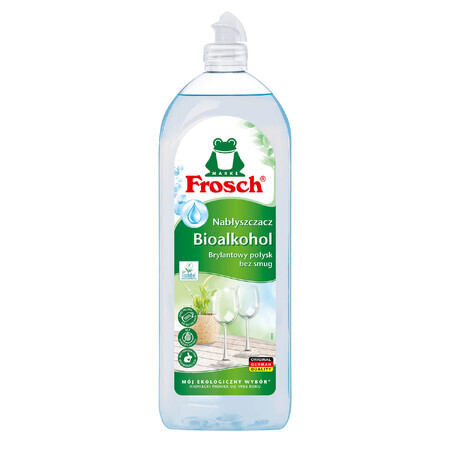 Frosch, dishwasher rinse agent, based on bio-alcohol, 750 ml