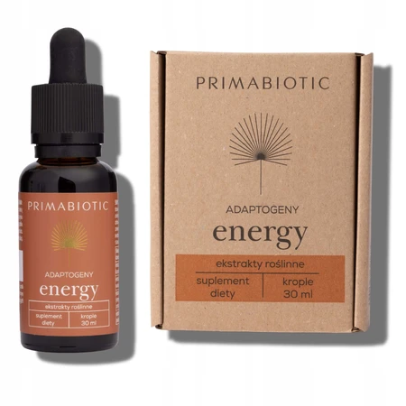 Primabiotic Adaptogens Energy, gotas, 30 ml