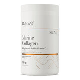 OstroVit Collagène marin &amp; acide hyaluronique &amp; vitamine C, saveur mangue-ananas, 500 g