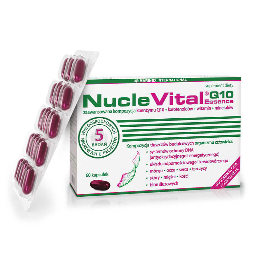 NucleVital Q10 Essenz, 60 Kapseln