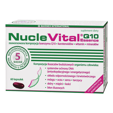 NucleVital Q10 Essenz, 60 Kapseln