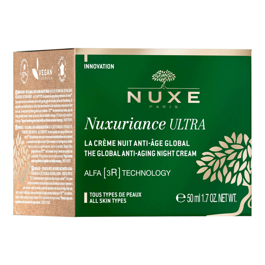 Nuxe Nuxuriance Ultra, crème de nuit anti-âge, 50 ml