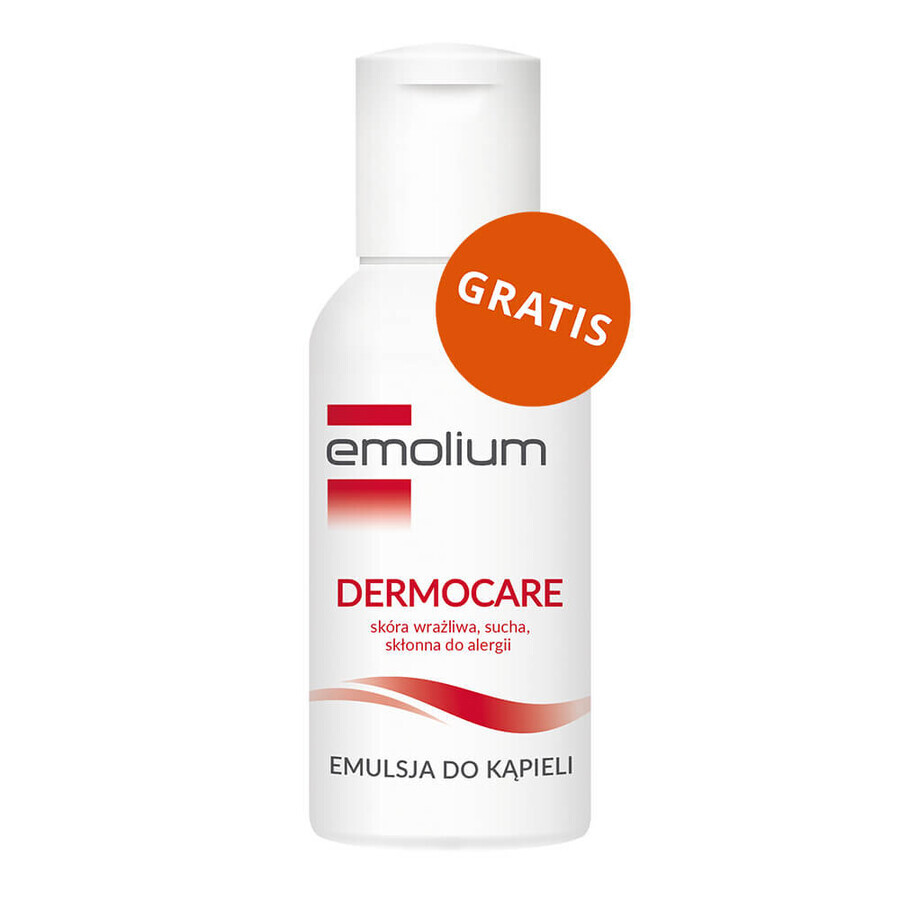 Set Emolium Dermocare, Wind- und Frostcreme, ab Tag 1, SPF 20, 2 x 75 ml + Badeemulsion, 50 ml gratis