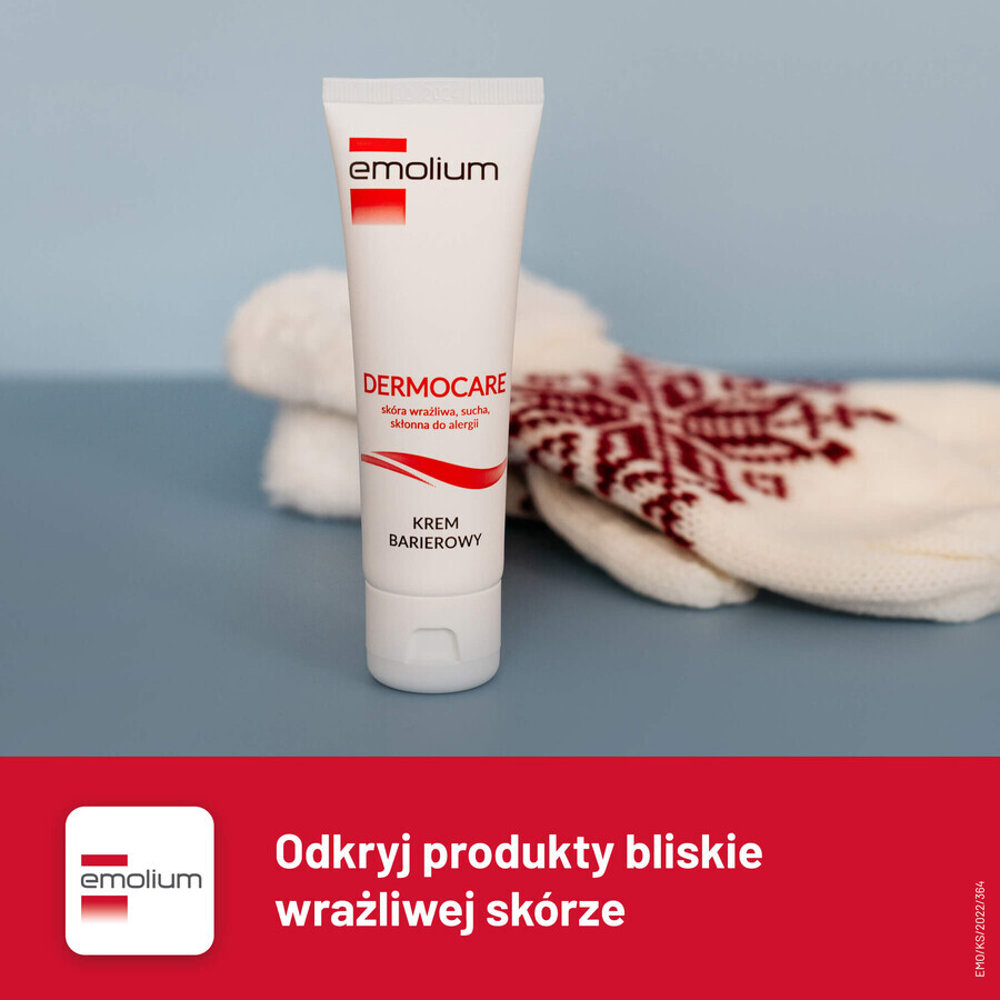 Set Emolium Dermocare, cremă barieră, de la 3 ani, 2 x 40 ml + emulsie de baie, 50 ml gratuit