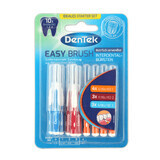 DenTek Easy Brush, periuțe interdentare, mix, 10 bucăți