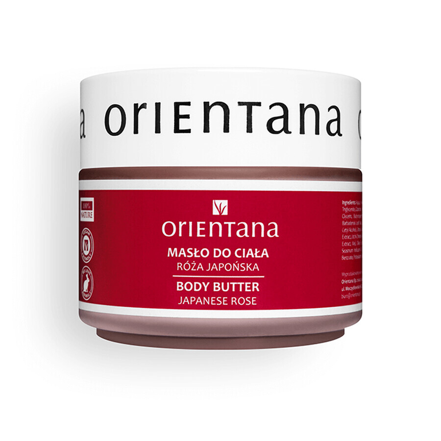 Orientana, Körperbutter, Japanische Rose, 100 g