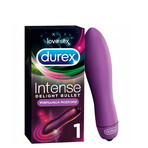 Intense Delight Bullet Mini vibrating device for sensual stimulation, Durex