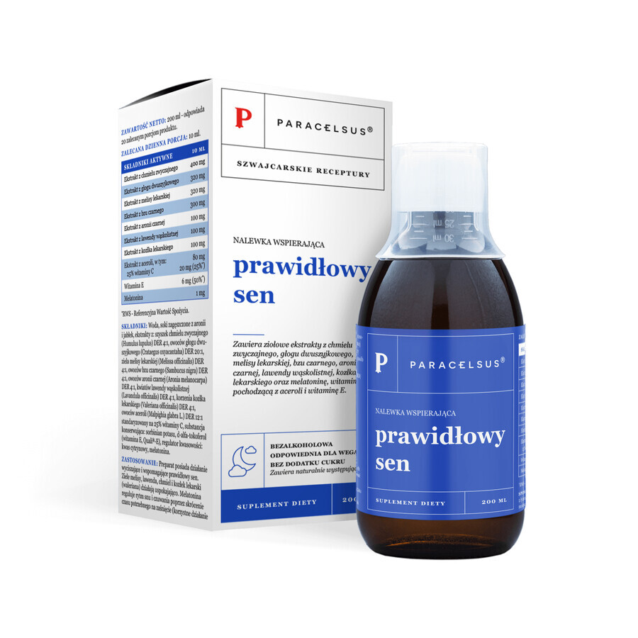 Paracelsus Schlafunterstützungstinktur, 200 ml