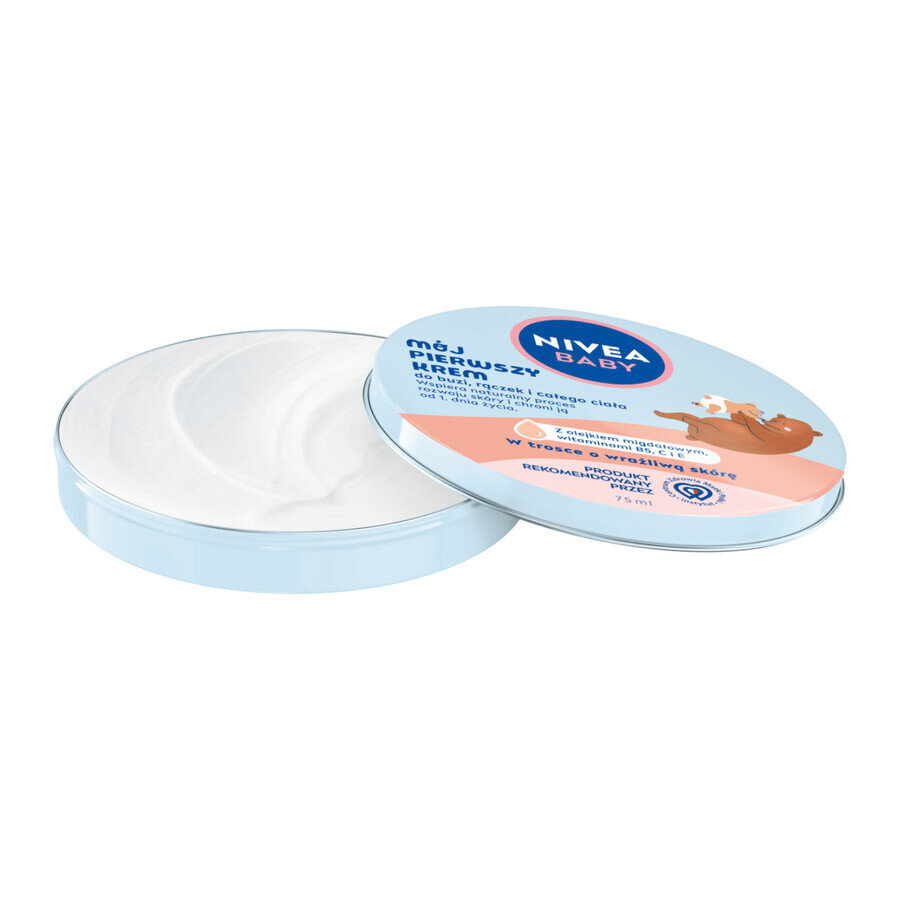 Nivea Baby My first cream, for face, hands and body, from the first day of life, 75 ml