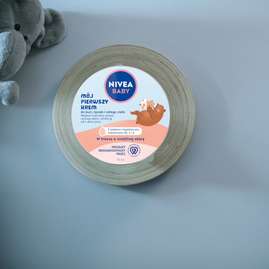 Nivea Baby My first cream, for face, hands and body, from the first day of life, 75 ml