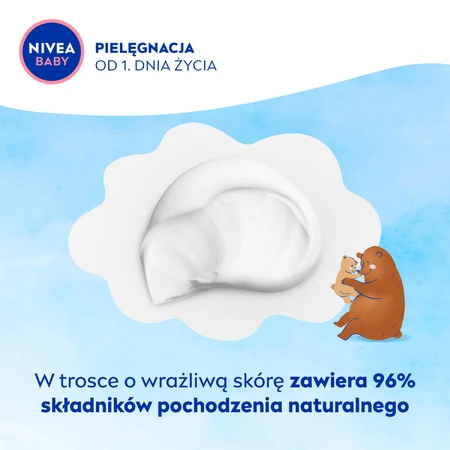 Nivea Baby, crema de cuidado para rostro y cuerpo, desde el 1 día de vida, 200 ml
