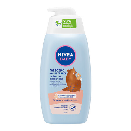 Nivea Baby, hydraterende melk, zachte verzorging, vanaf dag 1, 500 ml