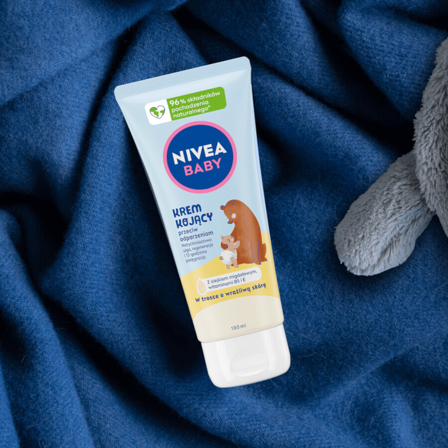 Nivea Baby, beruhigende Creme gegen Windelausschlag, vom ersten Lebenstag an, 100 ml