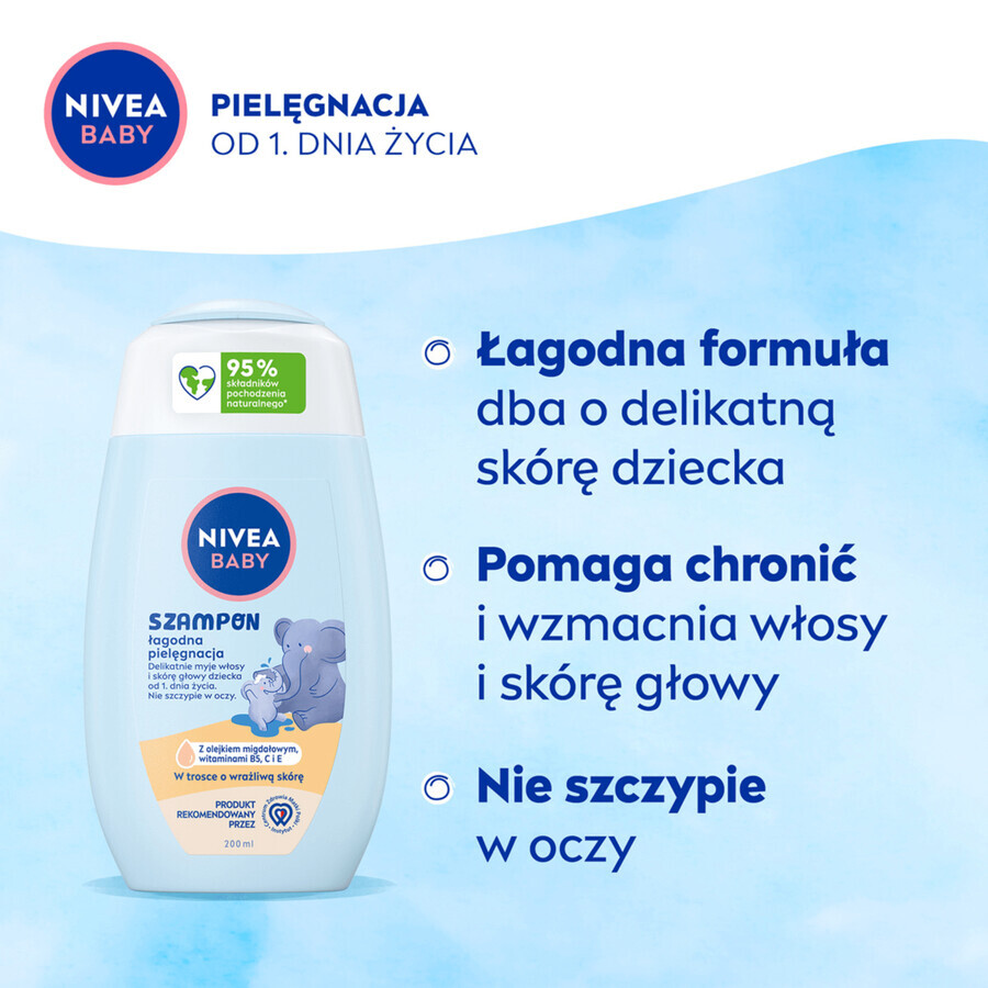 Nivea Baby, 2-in-1-Reinigungsgel für Körper und Haare, ab 1. Tag, 500 ml