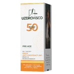 Uzdrovisco Pre-Age, antioxidative Creme gegen Hyperpigmentierung, SPF 50, 50 ml