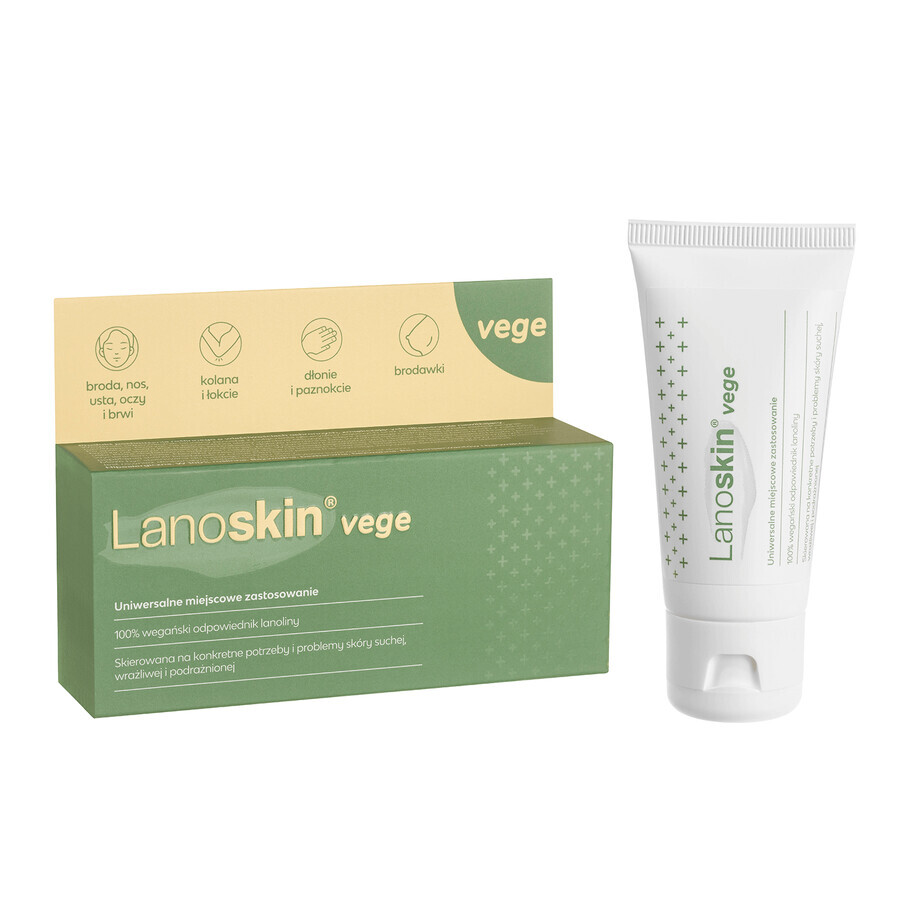 Lanoskin Vege, cream, vegan equivalent of lanolin, 30 g