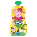 BoboVita Peppa Pig Mousse en tubo, pera, después de 6 meses, 100 g