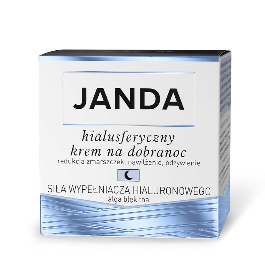 Janda Hyalusferic, crema per la notte, 50 ml