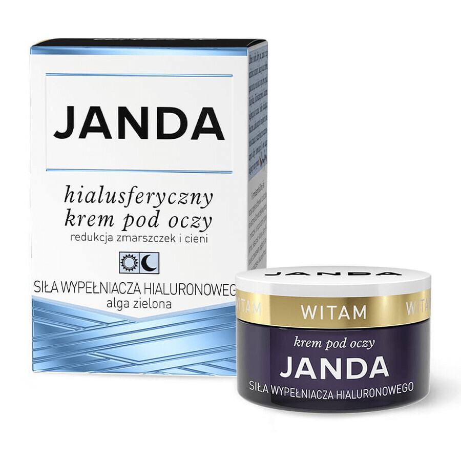 Janda Hyalusferic, crema per il contorno occhi, 15 ml