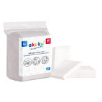 AKUKU, cosmetic pads for children, cotton, 60 pieces