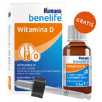 Humana ProBalance 2 set, leche de seguimiento, después de 6 meses, 2 x 750 g + Benelife Vitamina D3, 5,5 ml gratis