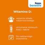 Humana ProBalance 2 set, leche de seguimiento, después de 6 meses, 2 x 750 g + Benelife Vitamina D3, 5,5 ml gratis